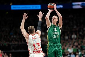 „Žalgirio“ aukštaūgis A. Smailagičius konstatavo: „Monaco“ yra finalo ketverto komanda“