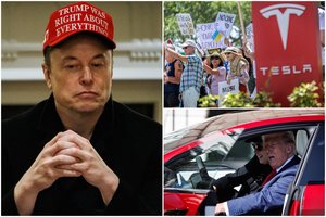 Virš E. Musko „Tesla“ imperijos – audros debesys: skaičiai atskleidė, kad prarasta ne tik karūna