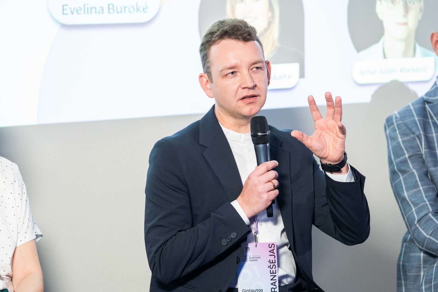 Akimirkos iš „Švietimo kodo“ III salės.<br> G.Bitvinsko nuotr.