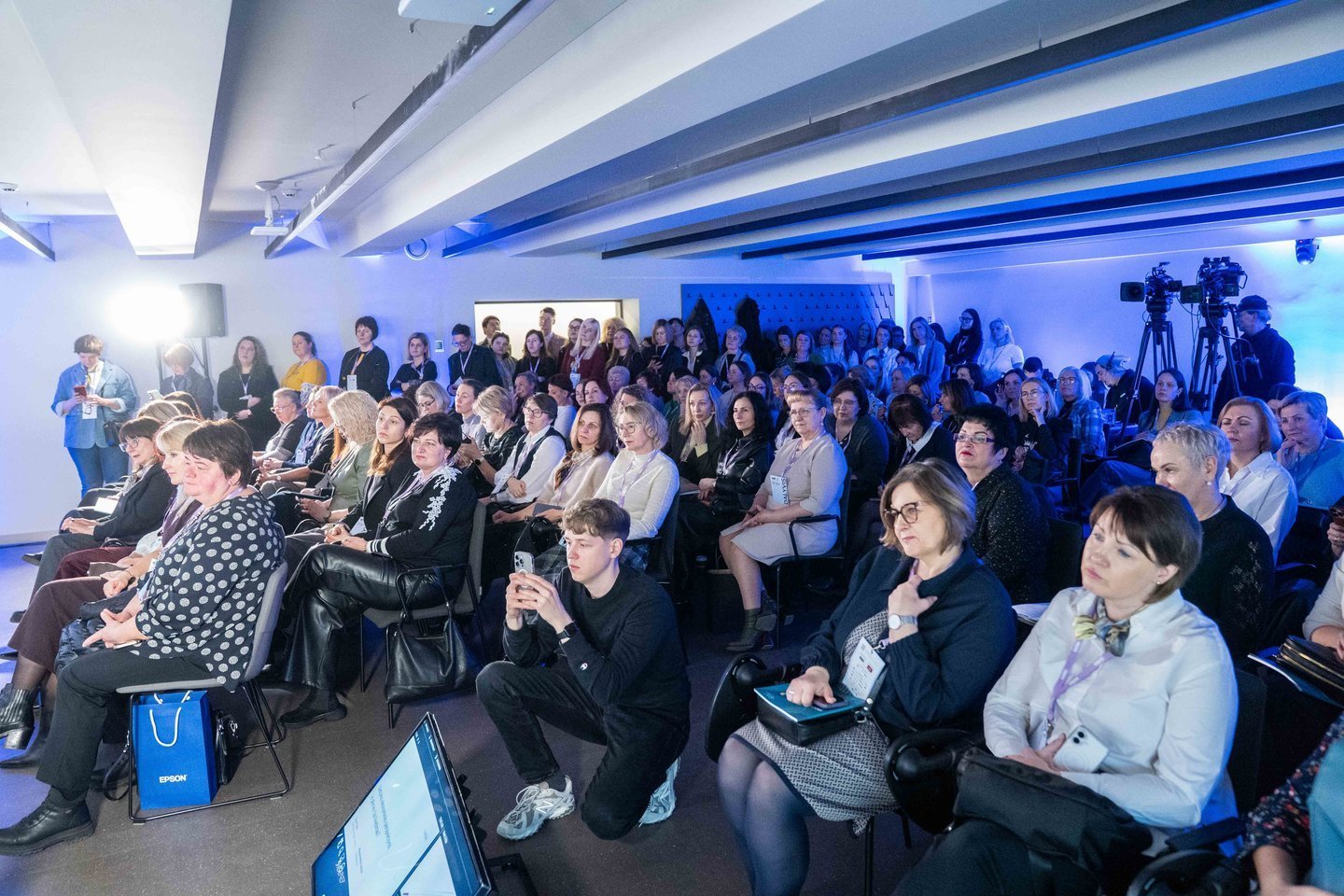 Akimirkos iš „Švietimo kodo“ III salės.<br> G.Bitvinsko nuotr.