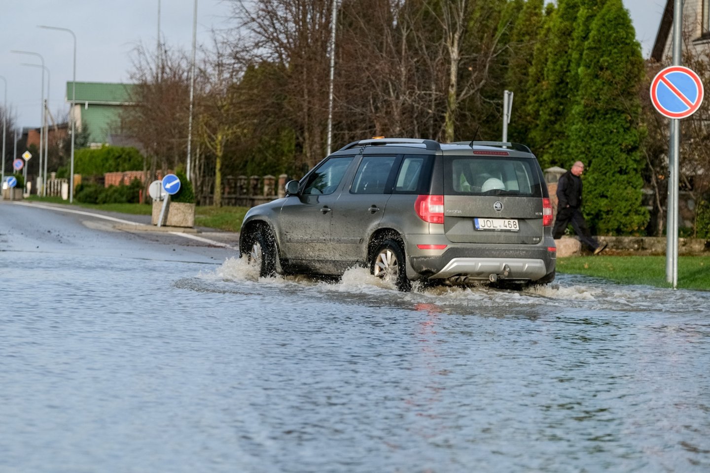 Potvynis Kartenoje.<br>K.Bakūno (ELTA) nuotr.