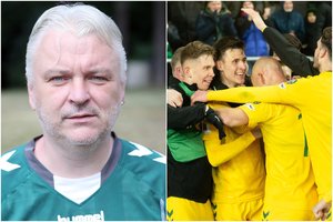 N. Kesminas įvertino rinktinės pasirodymą: jei ne labdaros pusvalandis, taškų turbūt galėjo būti trys