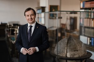 VU rektorius atskleidė, kuo norėjo būti vaikystėje, ir patarė, kaip rinktis, ką studijuoti