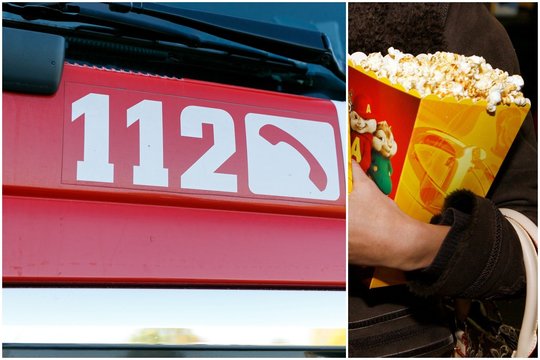 Iškviesti į gaisrą Kauno ugniagesiai mikrobangų krosnelėje rado sudegusius spragėsius