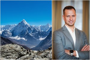 Į Everestą įkopęs lietuvis siekia įveikti visas pasaulio viršukalnes: atskleidė, kiek tokios svajonės kainuoja