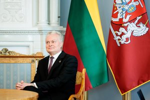 G. Nausėda apie Ukrainos taikos derybas: akivaizdu, kad Rusija stengiasi laimėti laiko