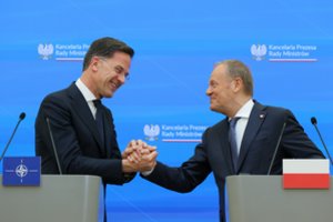 M. Rutte: NATO atsakas į bet kokią ataką prieš Lenkiją ar kitą sąjungininkę būtų triuškinantis