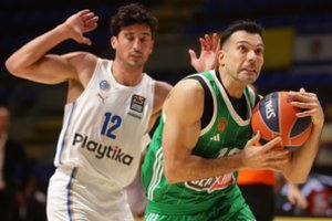 Įsibėgėjusį „Maccabi“ su R. Jokubaičiu sustabdė Eurolygos čempionas „Panathinaikos“