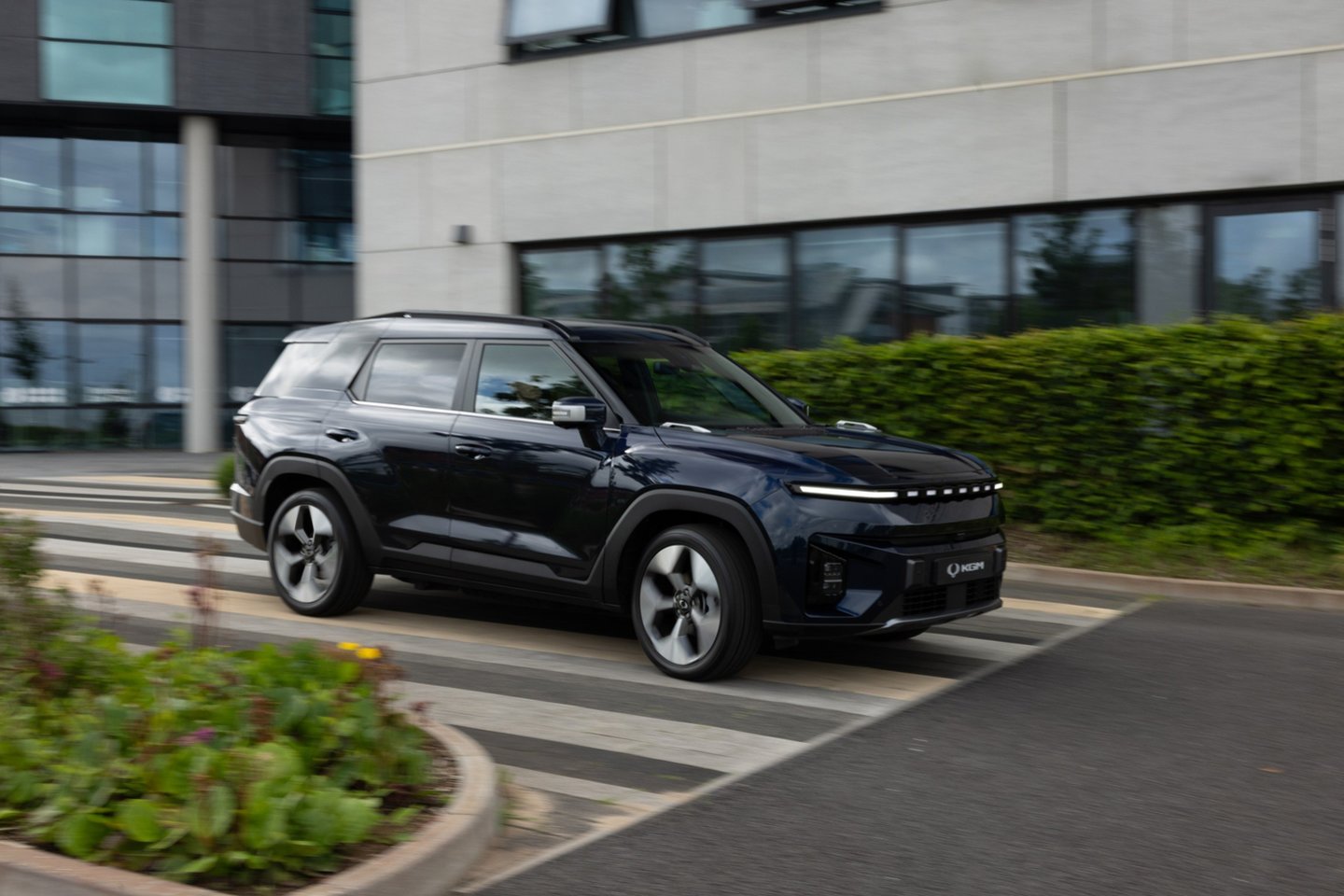 KGM Torres EVX elektromobilis.<br>Gamintojo nuotr.