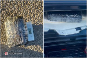 Tirdama padegimus Jurbarke policija atskleidė ir kokaino kontrabandos į Lietuvą kelią – sulaikyti 3 įtariamieji