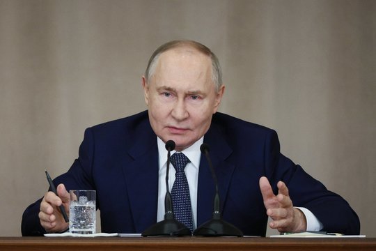 JK premjeras V. Putino pažadus dėl paliaubų Ukrainoje vadina tuščiais: jis nėra rimtas žaidėjas