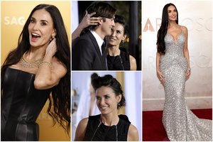 Vaikystė alkoholikų šeimoje, kvaišalai ir išprievartavimas: nepagražinta aktorės Demi Moore gyvenimo realybė