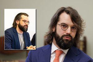 Aplinkos ministras Povilas Poderskis nustebino ne vieną: pasirodė su nauja šukuosena