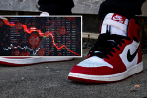 Smūgis „Nike“ – akcijų kaina vos per dieną krito iki žemiausio lygio nuo 2020 metų