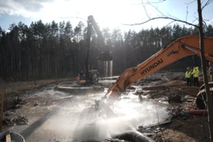 Iš kariuomenės – žinia apie sunkumus Pabradės poligone bei nustatytą tikslią šarvuočio vietą