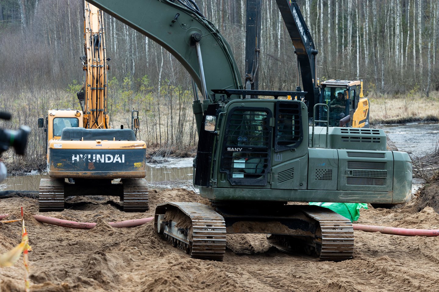Pabradės poligonas.<br>T. Bauro nuotr.