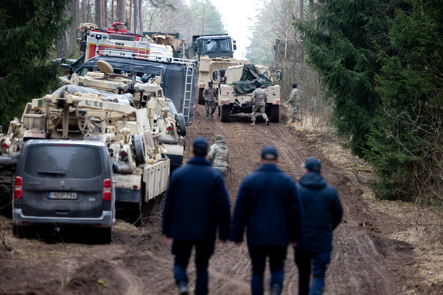 Pabradės poligonas.<br>T. Bauro nuotr.