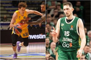 Pažymiai Eurolygos lietuviams: iš pelenų pakilęs L. Birutis ir lemiama R. Jokubaičio klaida