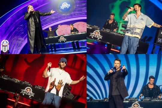 „Red Bull Jukebox“ koncertre suskambo mėgstami hitai: vakarėlį užkūrė puikiai žinoma Lietuvos grietinėlė