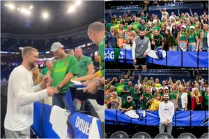 Neeilinio tautiečių palaikymo sulaukęs lietuviškasis „Kings“ duetas buvo nušluotas net 30 taškų skirtumu