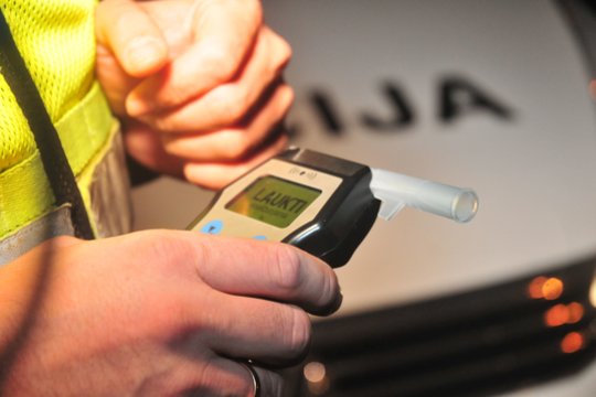 Vilkaviškio rajone nuo kelio nuskriejus automobiliui sužaloti du juo važiavę girti vyrai