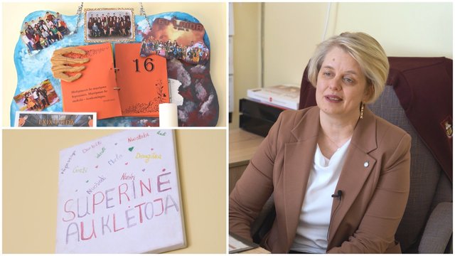 Unikaliame miestelyje – dar unikalesnė pedagogė: mokinių padėkų sulaukia ir pačiomis šmaikščiausiomis formomis