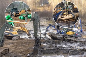 Didesnių darbų pelkėje botanikė sako nemačiusi: „Kaip gamtininkui tai yra skausminga“