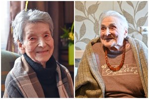 Panevėžyje pasveikintos dvi šimtametės: gyvenimo istorijos skirtingos, bet įkvepiančios