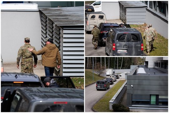 Lrytas užfiksavo, kur iš Pabradės poligono atvažiavo laidojimų paslaugų autobusiukai