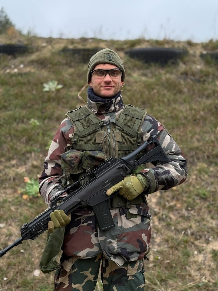 Gytis Murauskas priklauso Šaulių sąjungai.<br>Asmeninio archyvo nuotr.