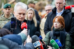 G. Nausėda: šiandien gedime su visa Amerikos tauta