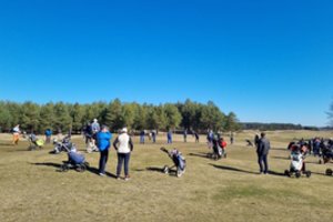 Golfo sezonas Lietuvoje atidarytas