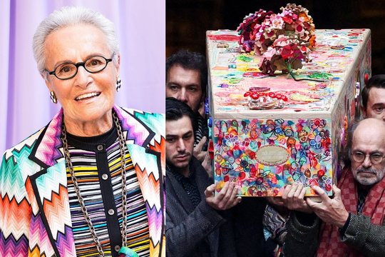 Amžino poilsio R. Missoni atgulė grybais ir undinėmis puoštame karste: kas ta garsioji dizainerė, pavergusi milijonų širdis?