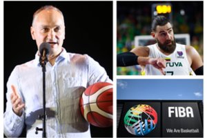 „Eurobasket 2029“ į Lietuvą viliojantis M. Balčiūnas apgailestauja, kad FIBA nežada atsarginio varianto