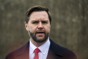 Žiniasklaida: J. D. Vance'as planuoja vizitą į Italiją, susitikimą su G. Meloni