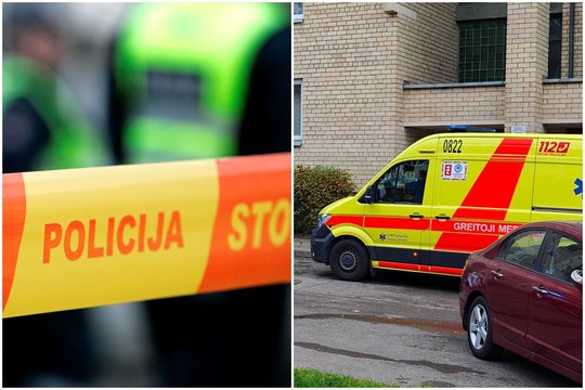 Nelaimė Vilniuje: pro 4 aukšto langą iškrito 5-metė, kurią turėjo prižiūrėti senelis