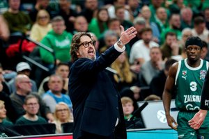 Keistą L. Lekavičiaus traumą išskyręs A. Trinchieri: „Tikiu, kad žaidžiame puikiai“