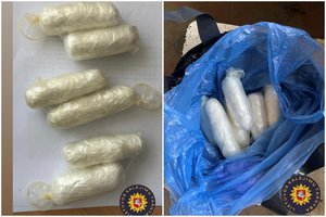 Pravieniškių kalinio žmona pareigūnams įkliuvo su dideliu kiekiu kvaišalų, skirtų kalėjimui