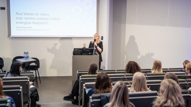 Ekspertė: auginti šią sritį suprantančią kartą svarbu kaip niekada anksčiau