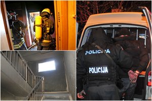 Kraupus išpuolis Karmėlavoje: sužvėrėjęs vyras užpylė ant aukos benzino, ją beregint pagavo liepsnos