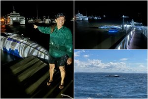 A. Mockaus valtis sugrąžinta į krantą