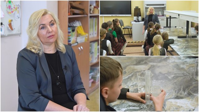 Geriausia pradinio ugdymo mokytoja pripažinta pedagogė: su vaikais elgiuosi tarsi su draugais