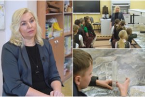 Geriausia pradinio ugdymo mokytoja pripažinta pedagogė: su vaikais elgiuosi tarsi su draugais
