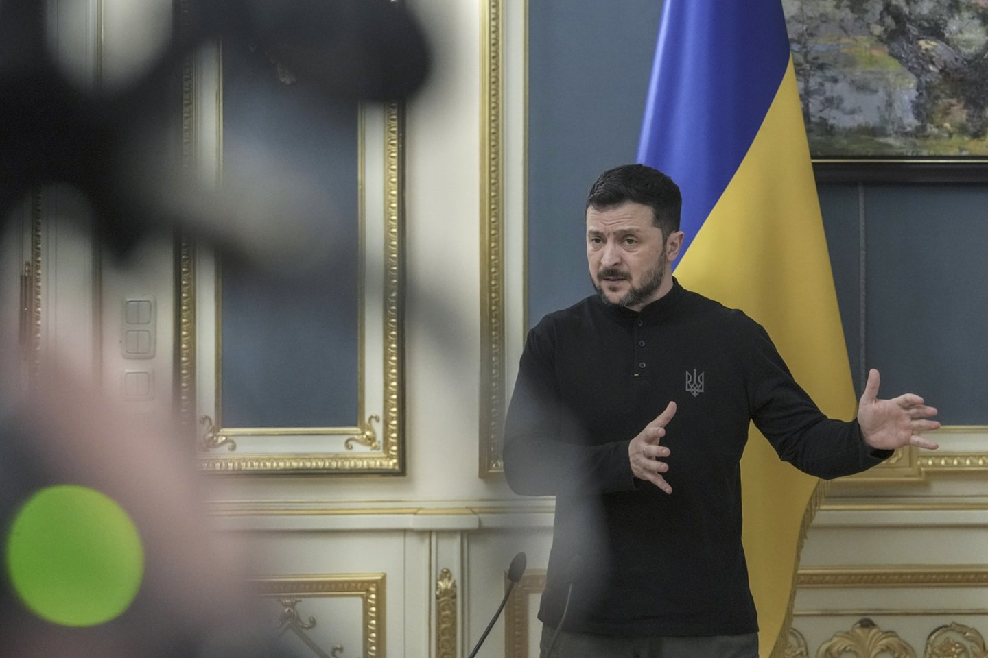 Volodymyras Zelenskis.<br>EPA-ELTA nuotr.