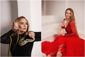 Meilė rytietiškiems kvapams įkvėpė sukurti vardinius kvepalus – juose dera elegancija ir paslaptingumas