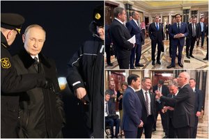 Skelbia apie Kremliuje verdančias batalijas: susipyko V. Putino derybininkai