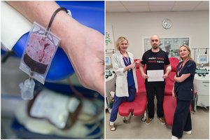 Daugiau nei 200 kartų kraujo dovanojęs vilnietis prisipažino: „Aš bijau adatų“