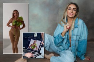 Gerda Žemaitė ryžosi atvirai fotosesijai: prieš objektyvą nusimetė drabužius