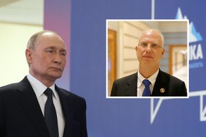 V. Putino derybininkas patvirtino pranešimus apie vizitą JAV: skelbia apie „sunkų procesą“