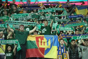 „Žalgirio“ sirgaliai serbams rengs neeilinį sutikimą – arenoje lauks viena didžiausių vaizdinių akcijų